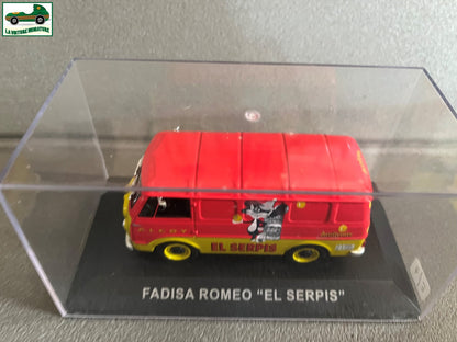 Voiture Miniature Camion Publicitaire Fadisa Romeo EL Serpis au 1/43