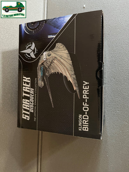 Vaisseau Spatial Miniature Klingon Bird-Of-Prey Star Trek Eaglemoss Hero