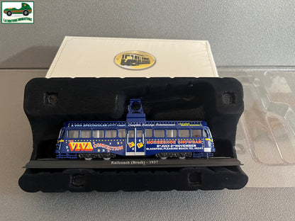Voiture Miniature Tramway Railcoach Brush 1937 Ixo Atlas au 1/87 