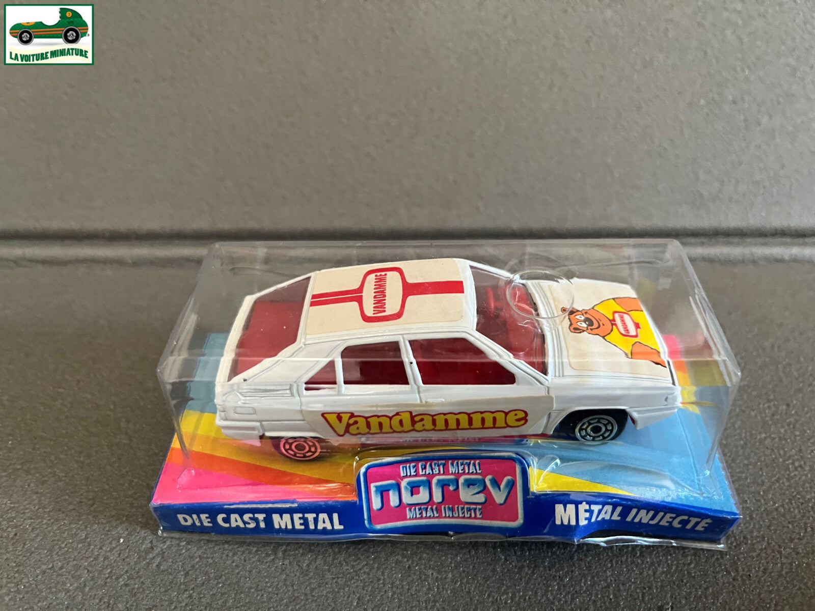 Ancienne Voiture Miniature Citroen BX Vandamme Norev au 1/43