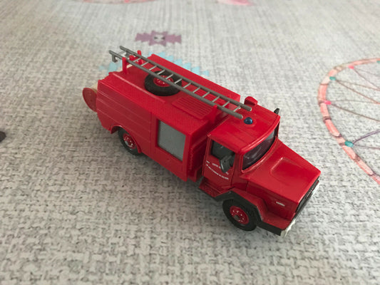 Voiture Miniature Camion Secours Pompiers Iveco Solido au 1/50