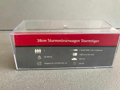 Miniature Militaire Char Tank Blindé Sturmmoserwagen Sturmtiger Altaya 1/72
