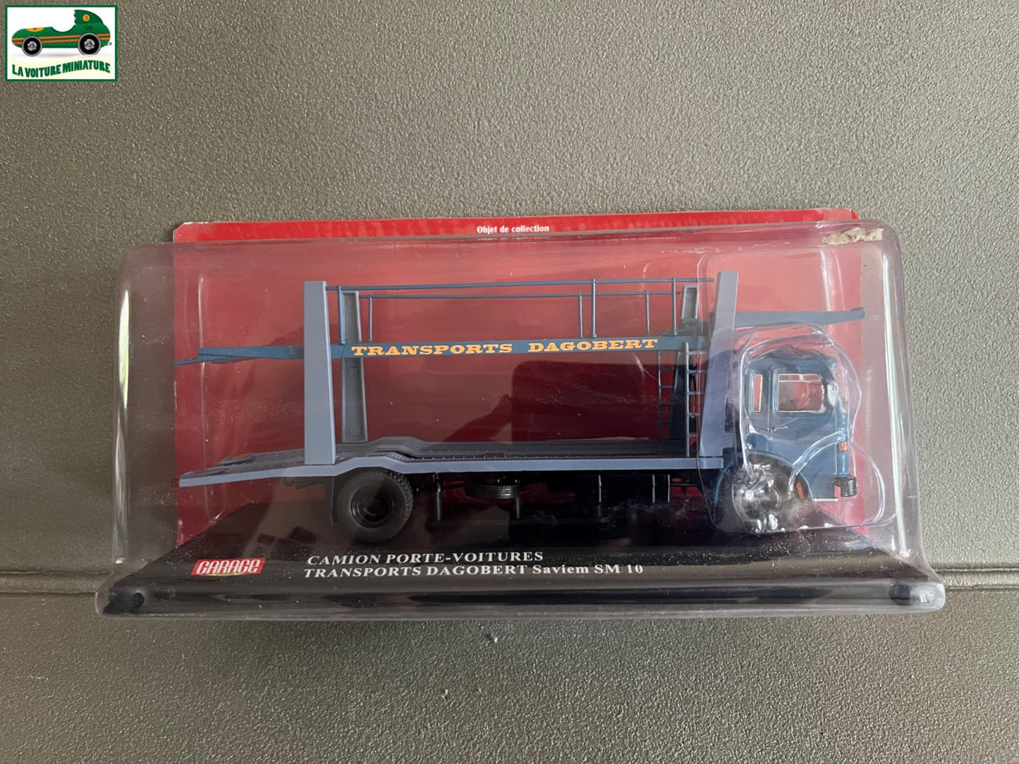Voiture miniature Camion Portes Voitures Transports Saviem SM 10 Dagobert 1/43