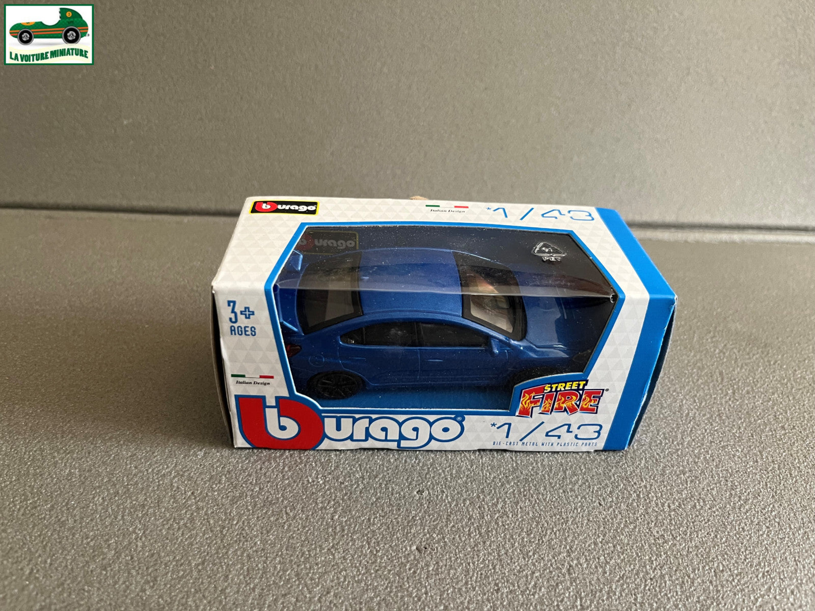 Voiture Miniature Subaru WRX STI 2017 Burago Street Fire au 1/43
