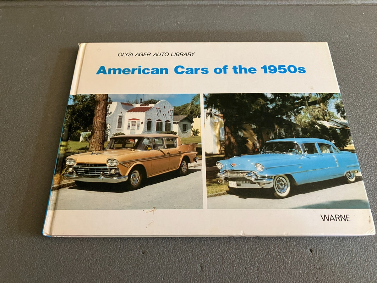 Livre Voiture Automobile American Cars of the 1950s Warne Anglais
