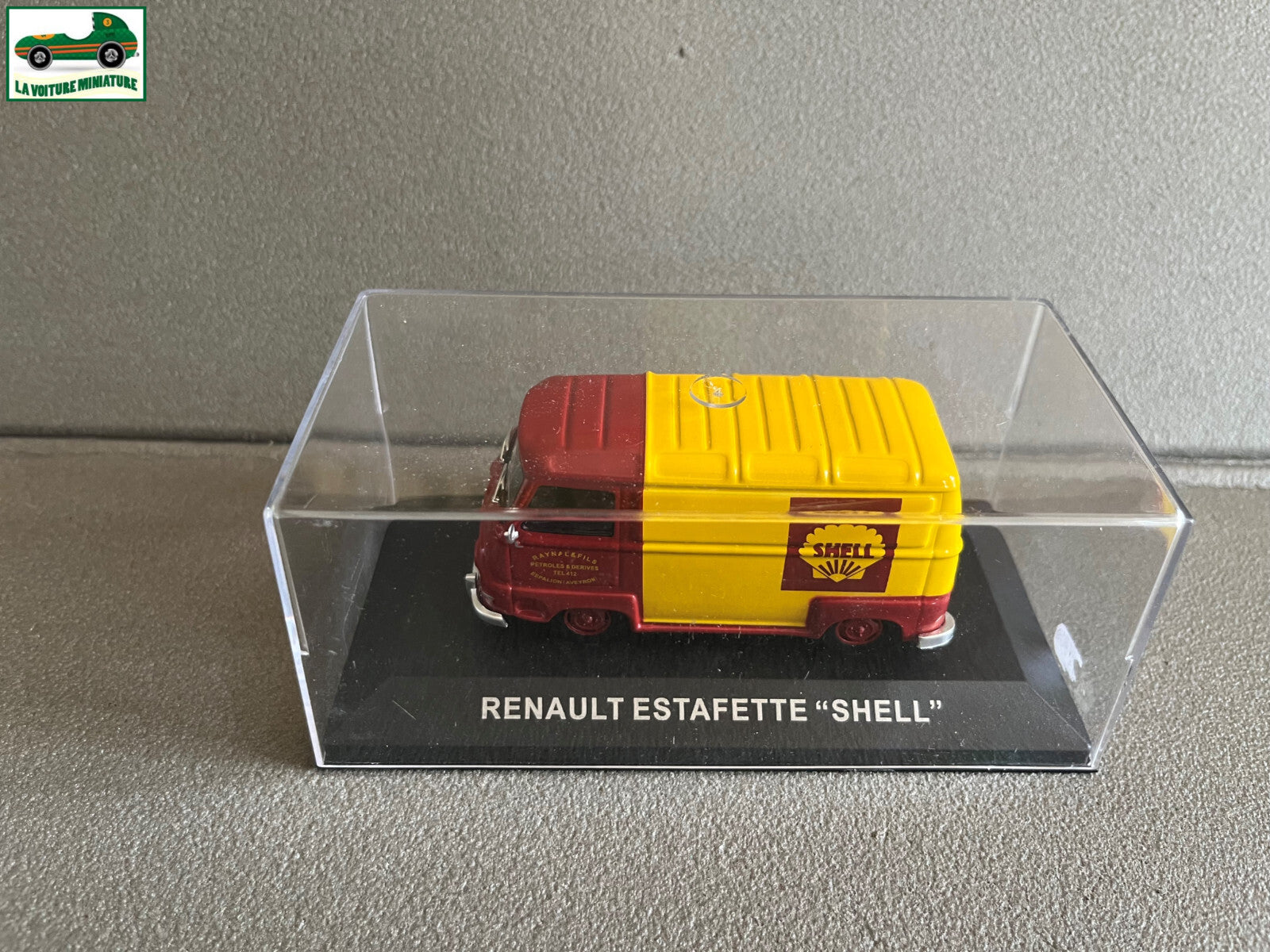 Voiture Miniature Camion Publicitaire Renault Estafette Shell au 1/43