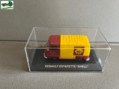 Voiture Miniature Camion Publicitaire Renault Estafette Shell au 1/43