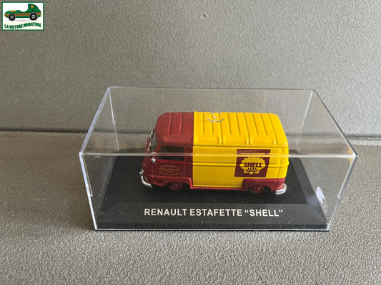 Voiture Miniature Camion Publicitaire Renault Estafette Shell au 1/43