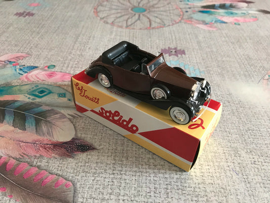 Voiture Miniature Rolls Royce Phamtom III 1939 Solido Hachette au 1/43