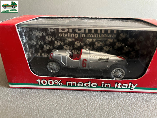 Ancienne Voiture miniature Auto Union Tipo C Brumm au 1/43