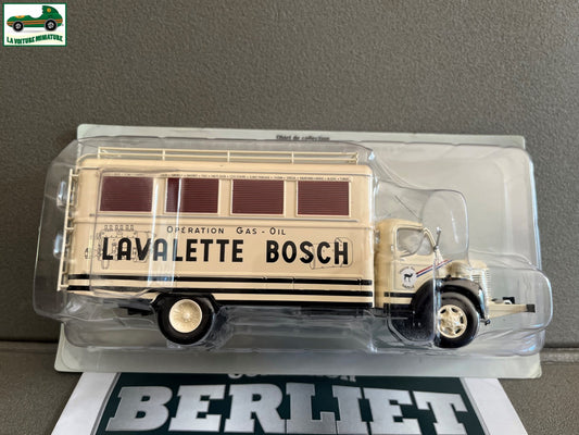 Voiture miniature Camion Berliet GLC 6 Gazelle Hachette 1/43