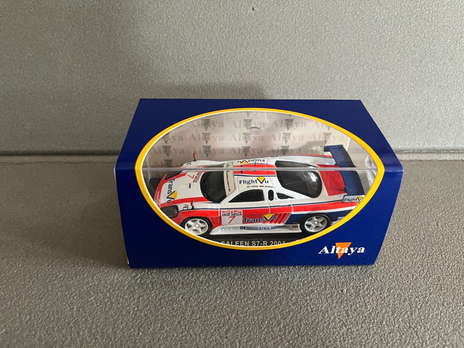 Voiture Miniature Saleen S7-R 2004 Hors Série Altaya au 1/43