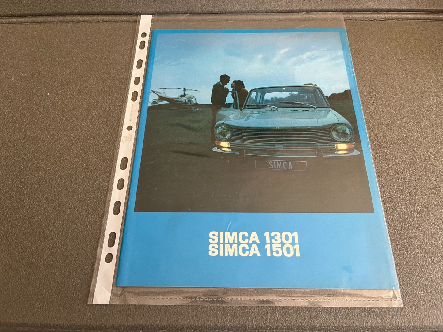 Ancien Dépliant Brochure Documentation Automobile Simca 1301 1501