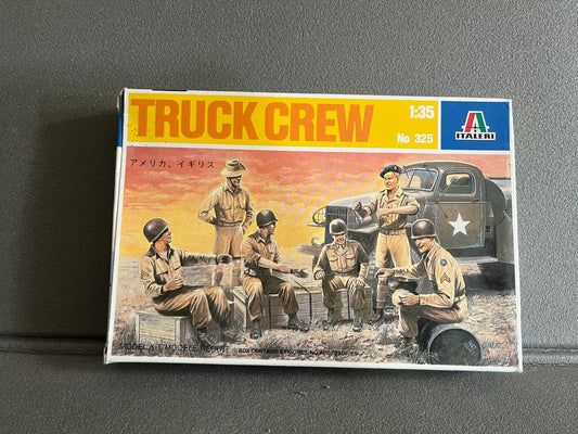 Maquette Militaire Figurine Soldat Truck Crew Italeri 325 1/35