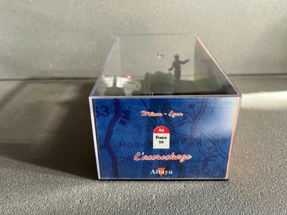 Voiture Miniature Simca Aronde Etape 50 La Route Bleue RN7 1/43