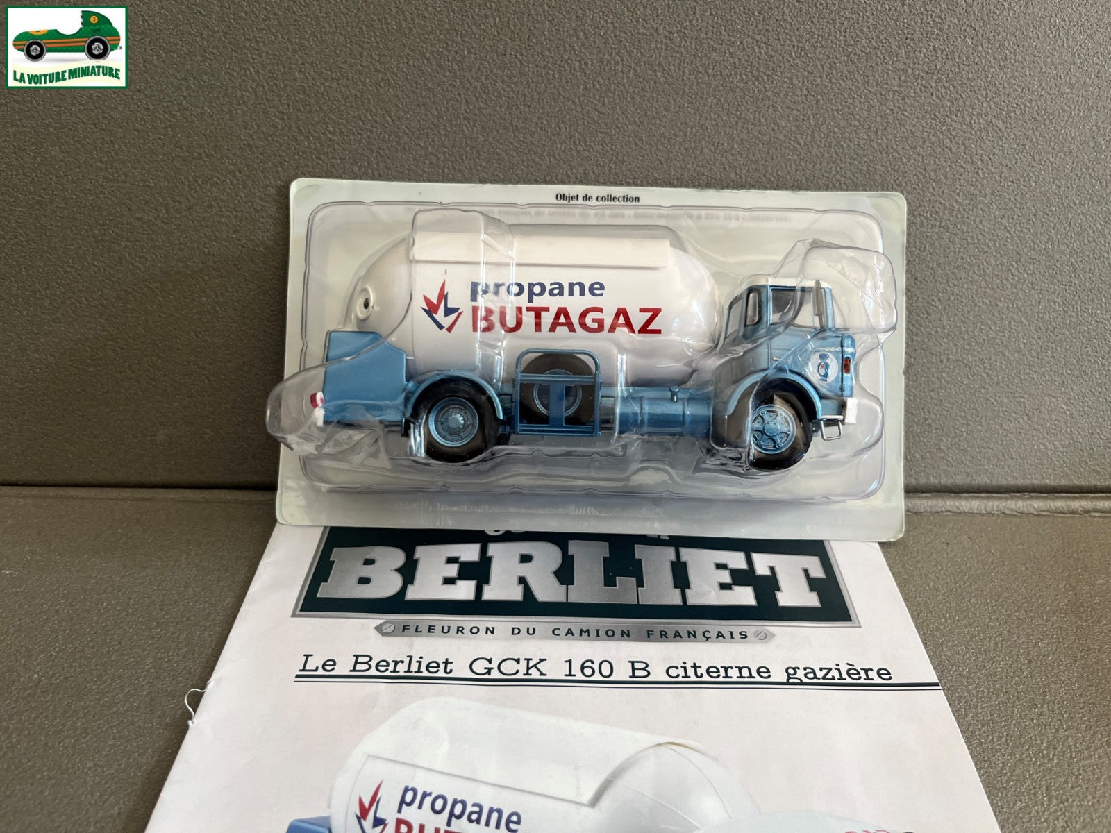 Voiture miniature Camion Berliet GCK 160 B Butagaz Hachette 1/43