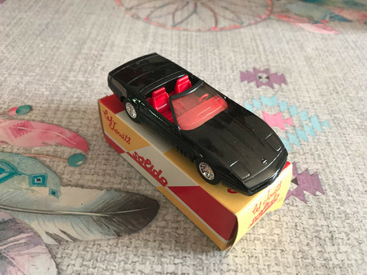 Voiture Miniature Chevrolet Corvette Cabriolet 1984 Solido Hachette au 1/43