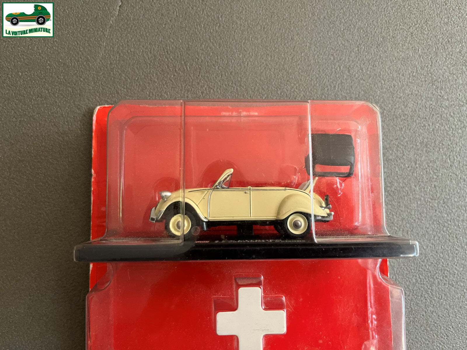 Voiture miniature Duo Citroen 2cv 2 cv Cabriolet 4 Saisons MB Raid Hachette 1/43