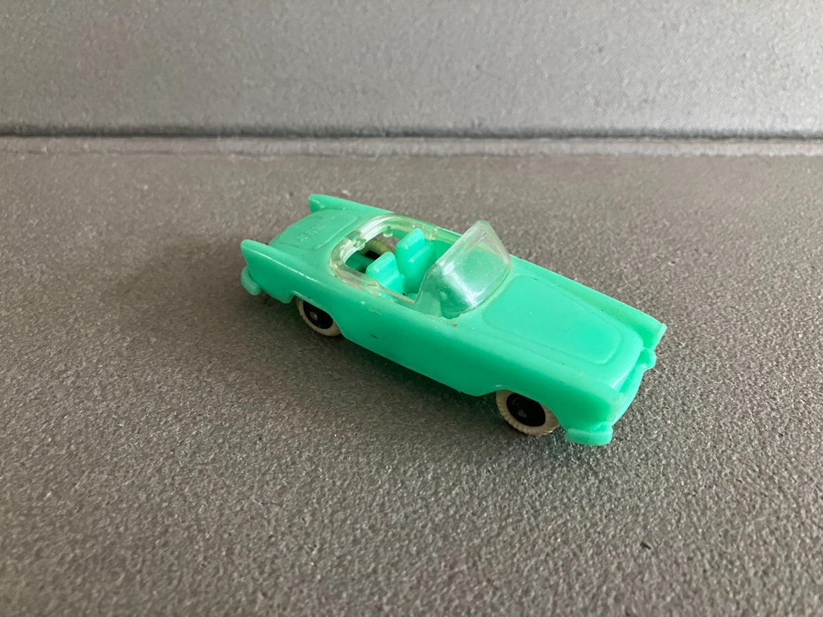 Ancienne Voiture Miniature Plastique Simca Sport Cabriolet Clé Bonux