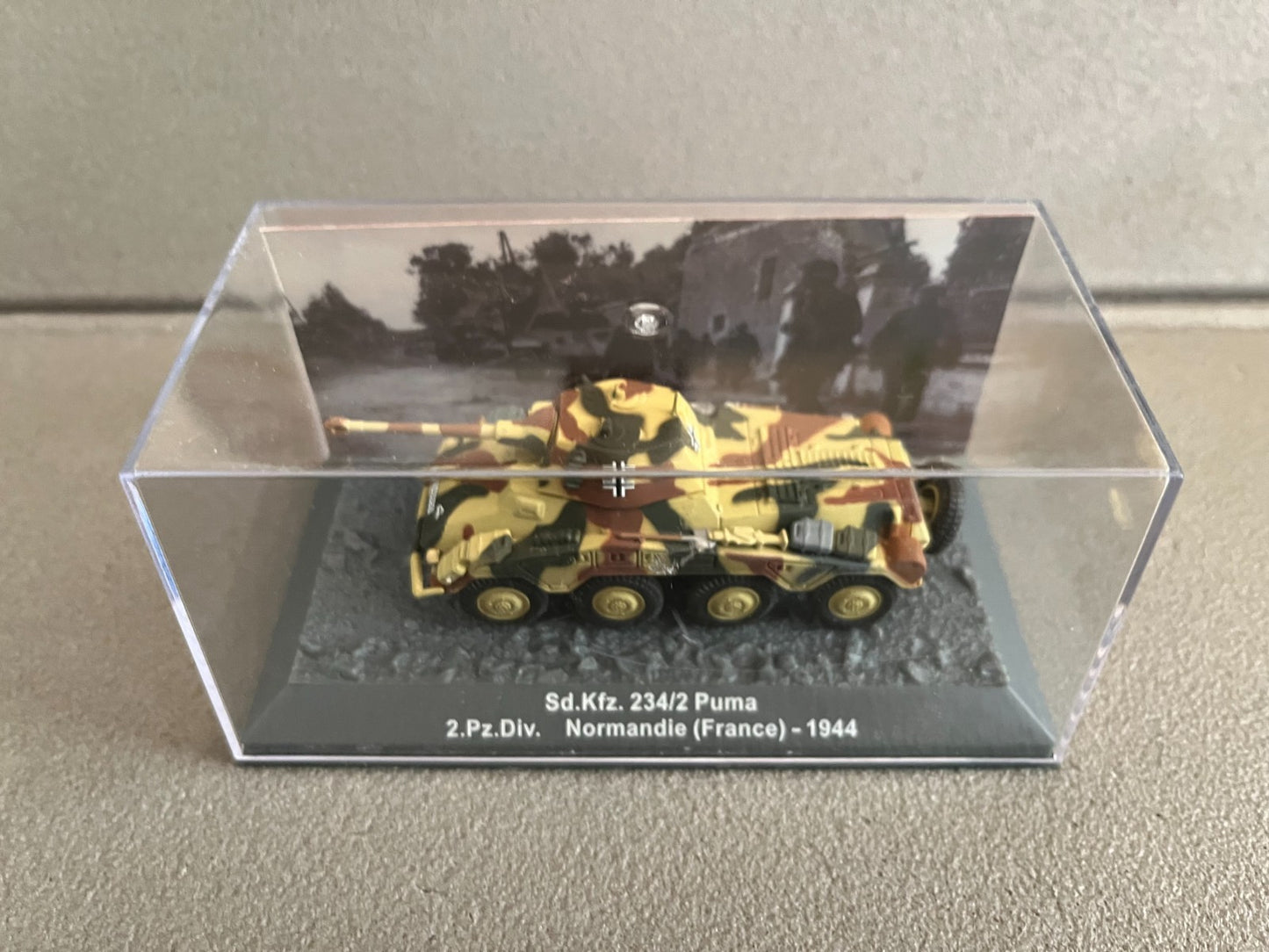 Miniature Militaire Char Tank Blindé Sd.Kfz. 234/2 Puma Altaya 1/72