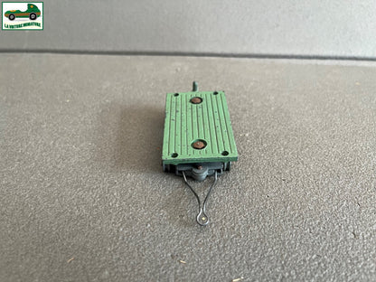 Ancienne Voiture Miniature Remorque Solido Demontable Epave