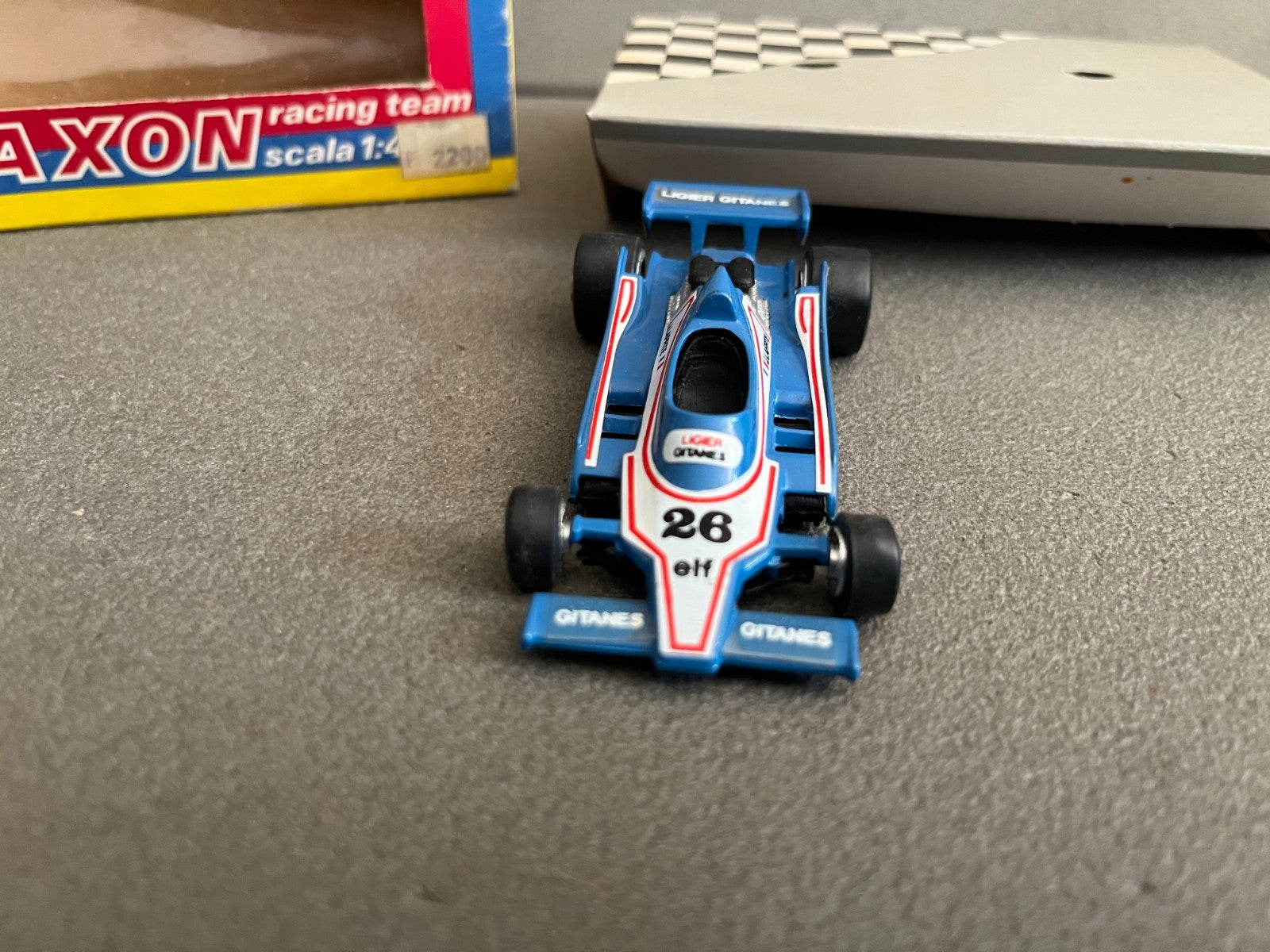 Voiture Miniature Formule 1 F1 Racing Team Ligier Yaxon Italy 1/43