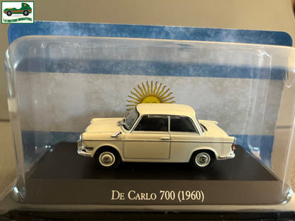 Voiture Miniature De Carlo 700 1960 "BMW" Autos Inolvidables Argentinos 1/43