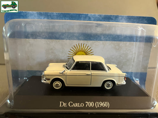 Voiture Miniature De Carlo 700 1960 "BMW" Autos Inolvidables Argentinos 1/43