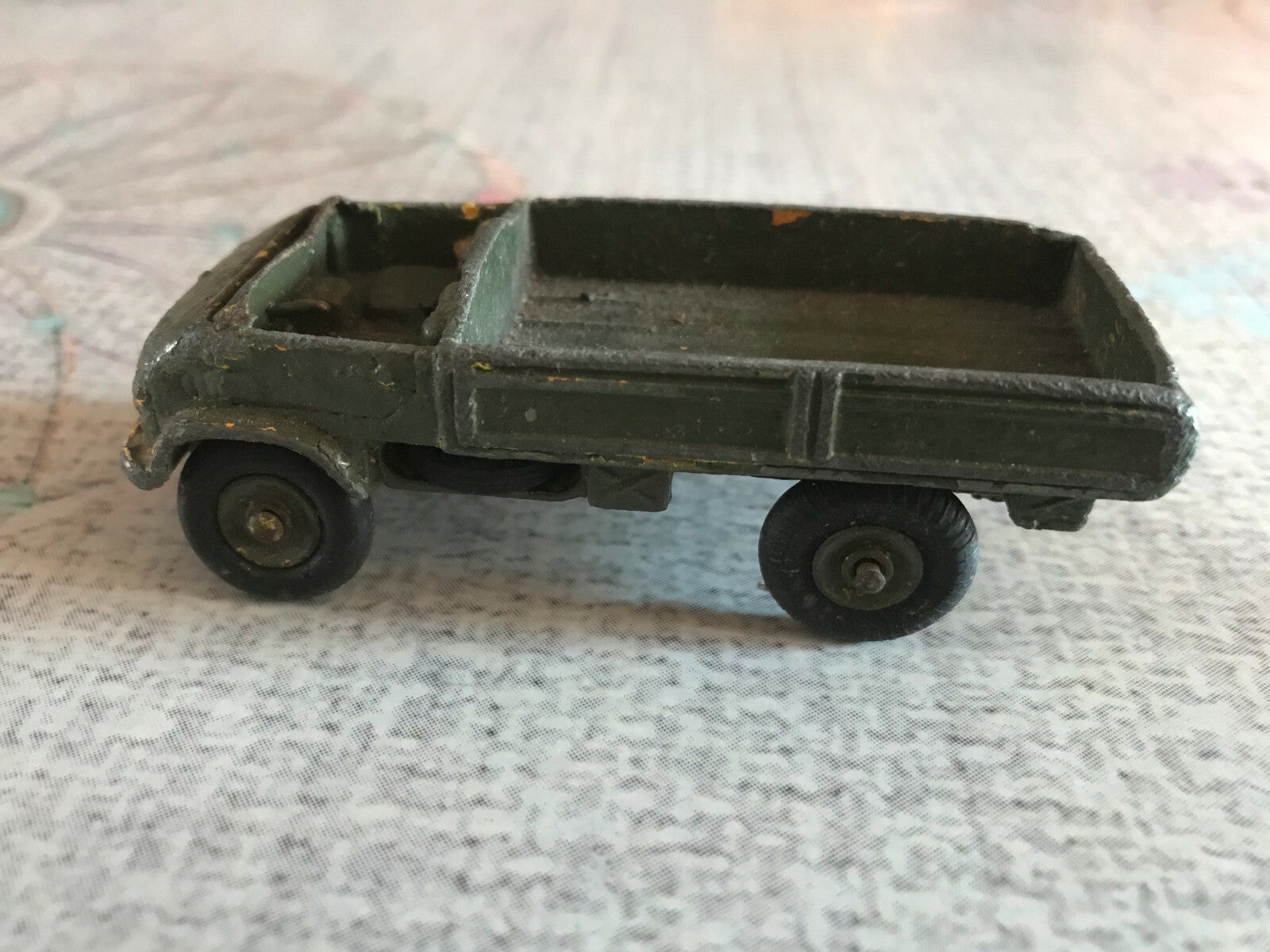 Ancienne Voiture Miniature Dinky Toys Camion Mercedes Meccano France Epave 