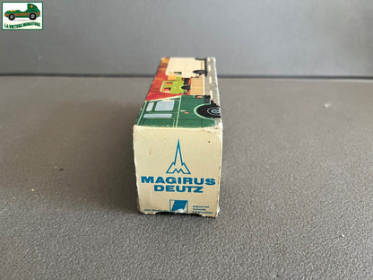 Ancienne Miniature Voiture Camion Magirus Deutz Cursor Modell 877 1/50