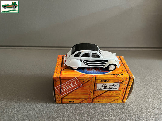Voiture miniature Citroen 2cv Wella 1987 Norev Hachette au 1/43
