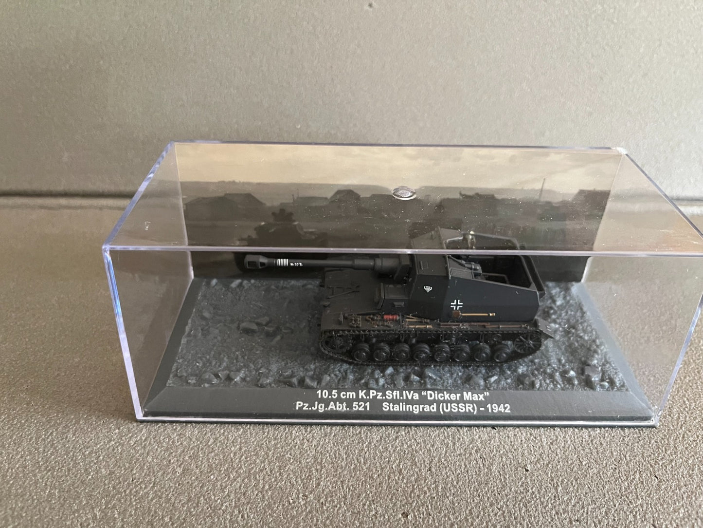Miniature Militaire Char Tank Blindé 10.5cm K.Pz.Sfl.Iva Dicker Max Altaya 1/72
