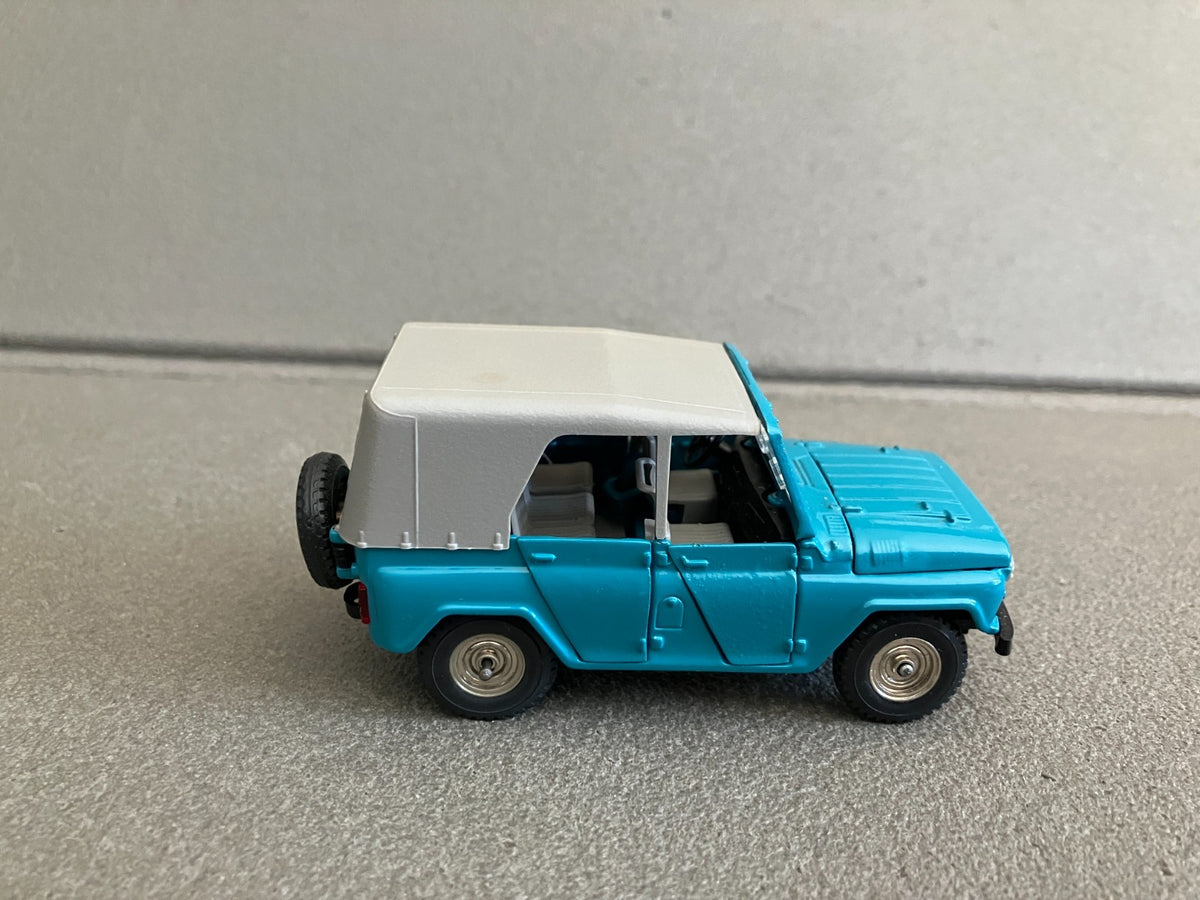 Ancienne Miniature Voiture UAZ 469 Russe Novoexport URSS 1/43