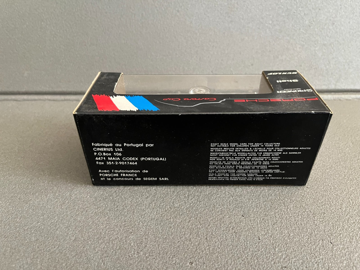 Voiture Miniature Course Porsche Shell Sonauto Vitesse au 1/43