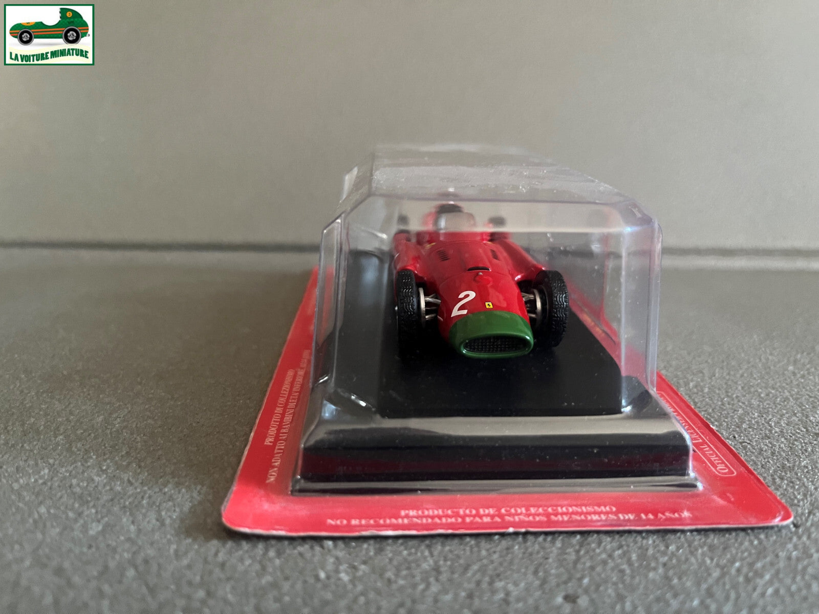 Voiture miniature Collection Formule 1 F1 Ferrari D50 1956 Peter Collins 1/43