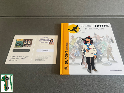 Livret + Certificat Figurines Collection Officielle Tintin Dupont N°36 Hergé