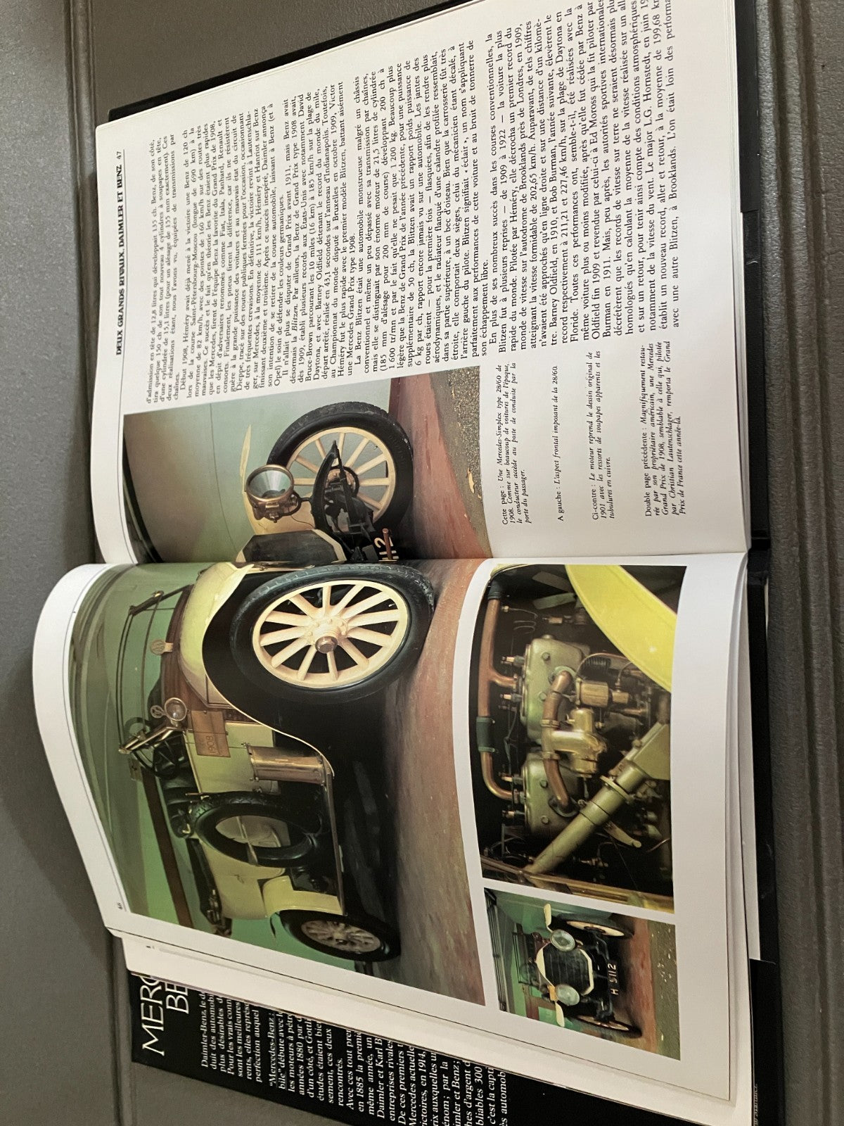 Livre Voiture Automobile Mercedes Benz 100 Ans de progrès automobile EPA