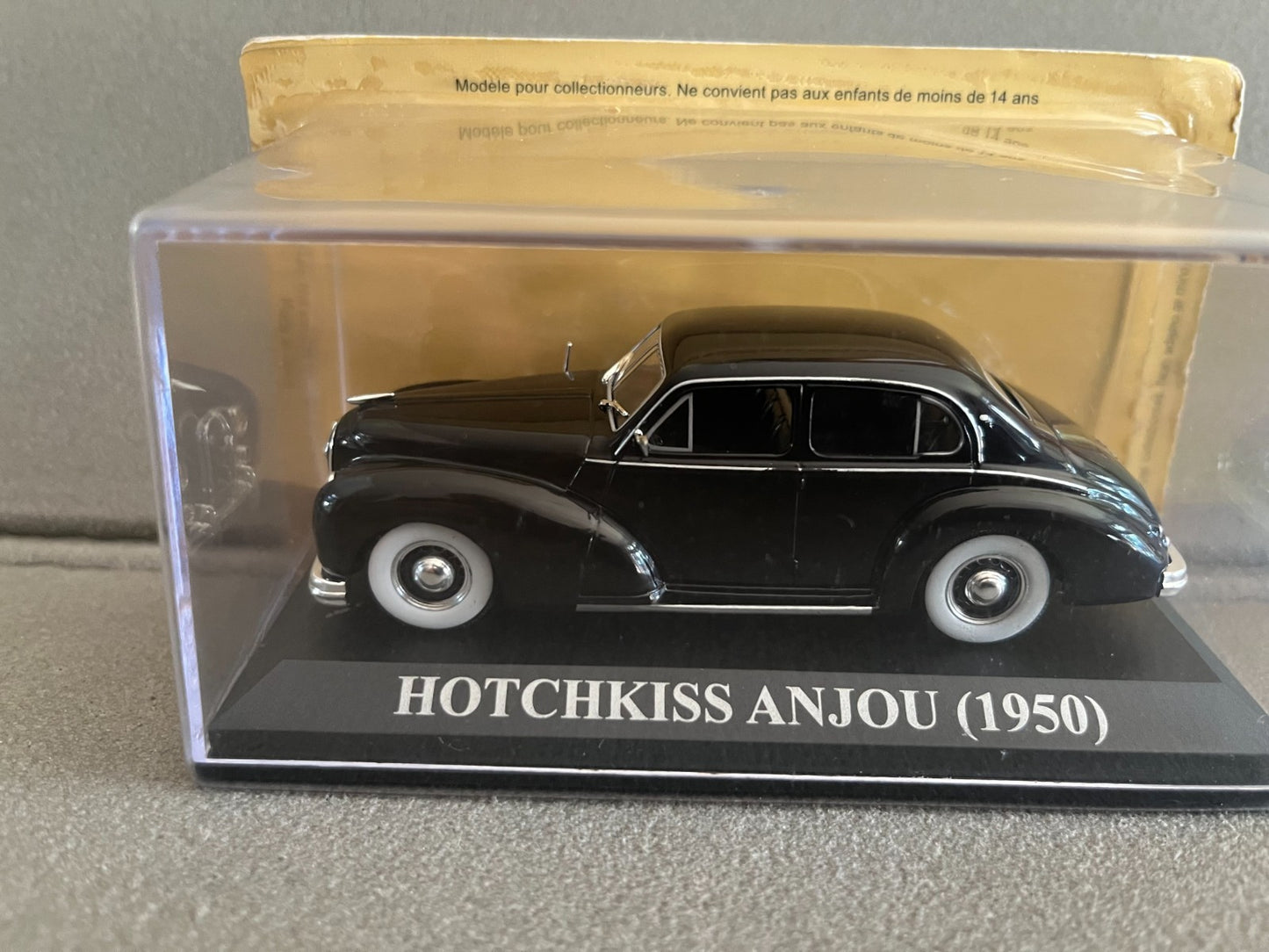 Voiture Miniature Hotchkiss Anjou 1950 Altaya au 1/43
