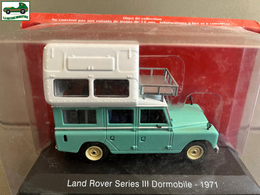Voiture miniature Passion Camping Car Land Rover Series III Dormobile 1971 1/43
