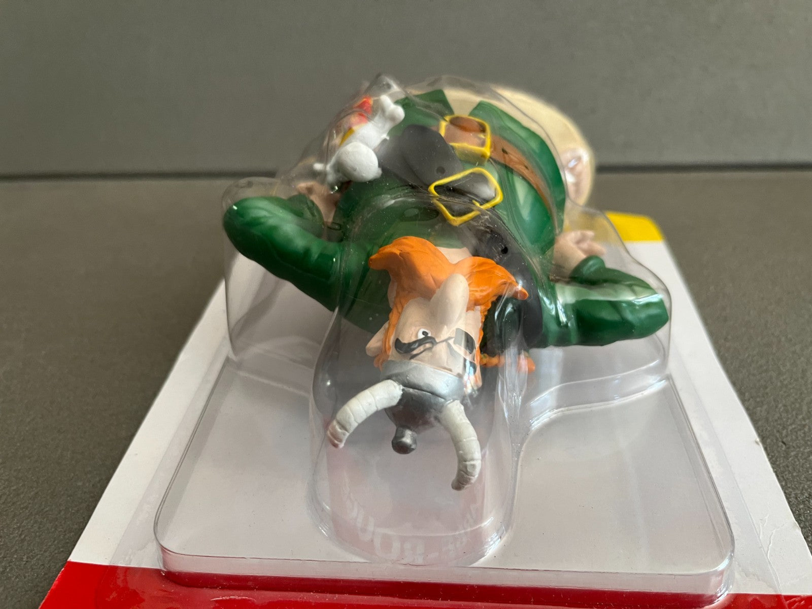 Figurine de Collection Astérix Obélix Barbe Rouge Plastoy Atlas