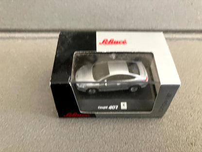 Voiture Miniature Peugeot Coupé 407 Schuco 1/87 HO
