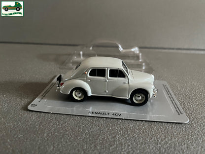 Voiture Miniature Renault 4CV IST DeAgostini Ixo Presse au 1/43