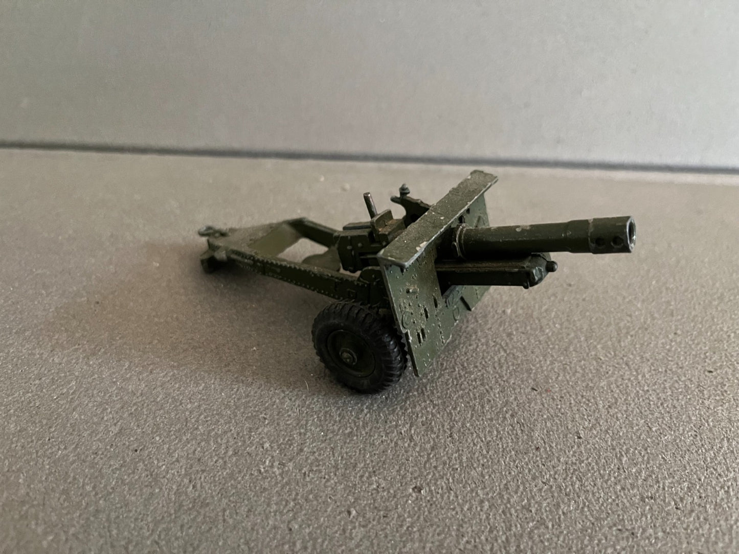 Ancienne Miniature Militaire Canon Crescent Toys England Epave