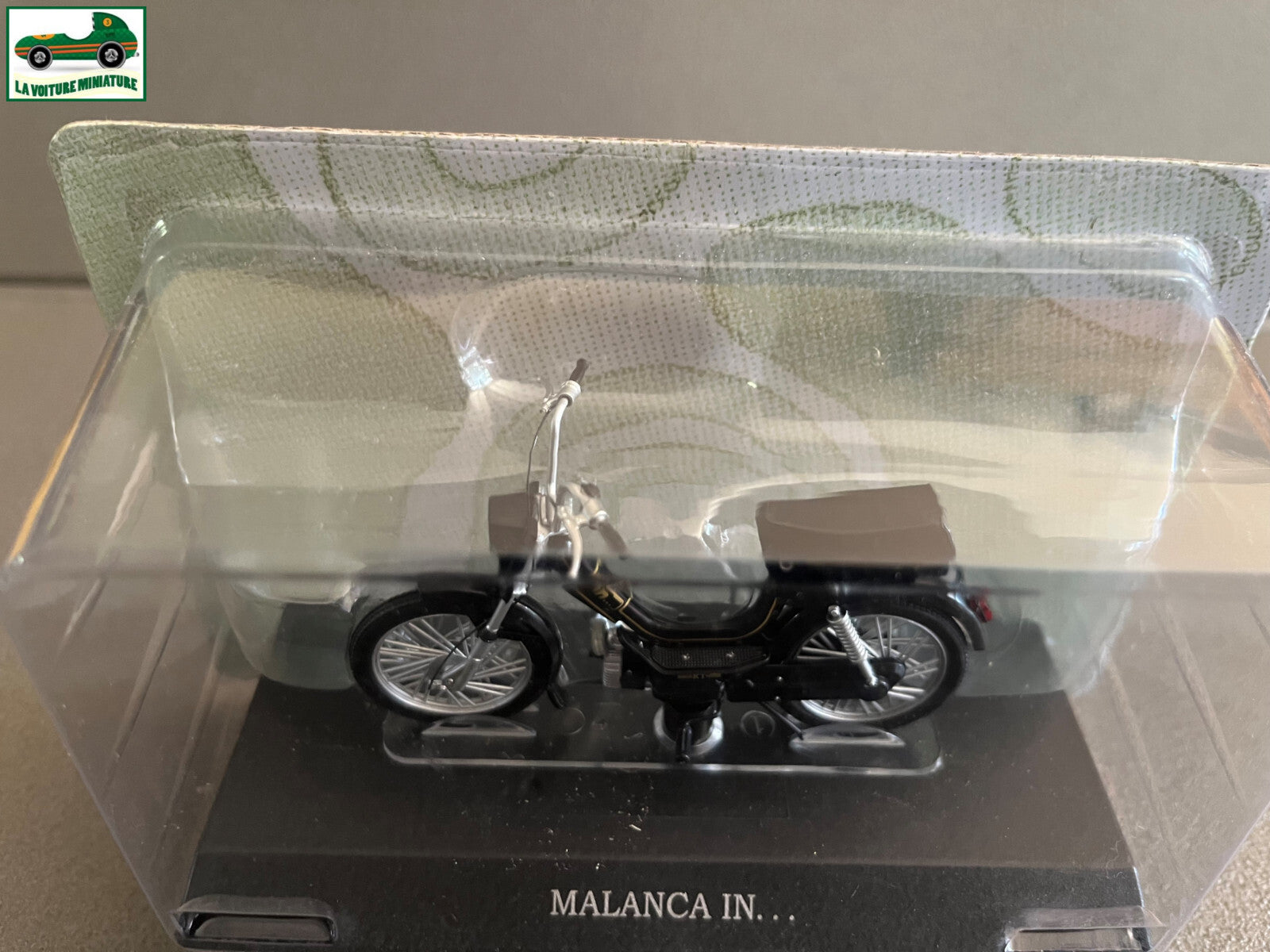 Moto Cyclomoteur miniature Malanca In Leo Models 1/18