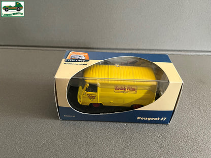 Voiture Miniature Utilitaire Peugeot J7 Kodak Atlas Eligor 1/43