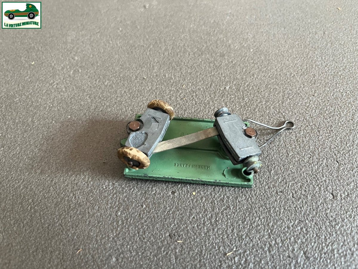 Ancienne Voiture Miniature Remorque Solido Demontable Epave