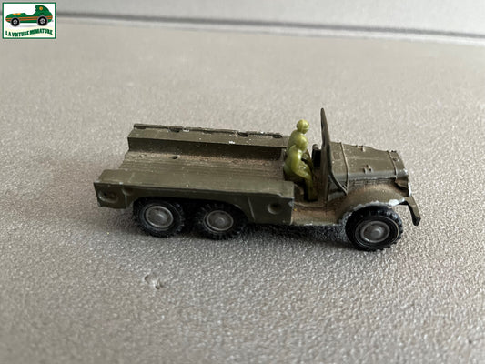 Ancienne Miniature Militaire Camion Blindé Dodge 6x6 France Jouets Epave