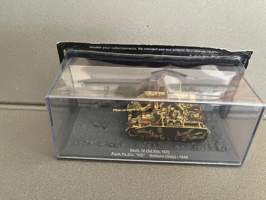 Miniature Militaire Char Tank Blindé StuG. IV Sd.Kfz. 167 Italy Altaya 1/72