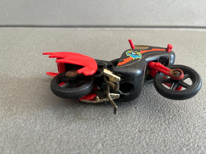 Ancienne Miniature Voiture Moto Batmobile Batman 1978 Corgi Toys Epave