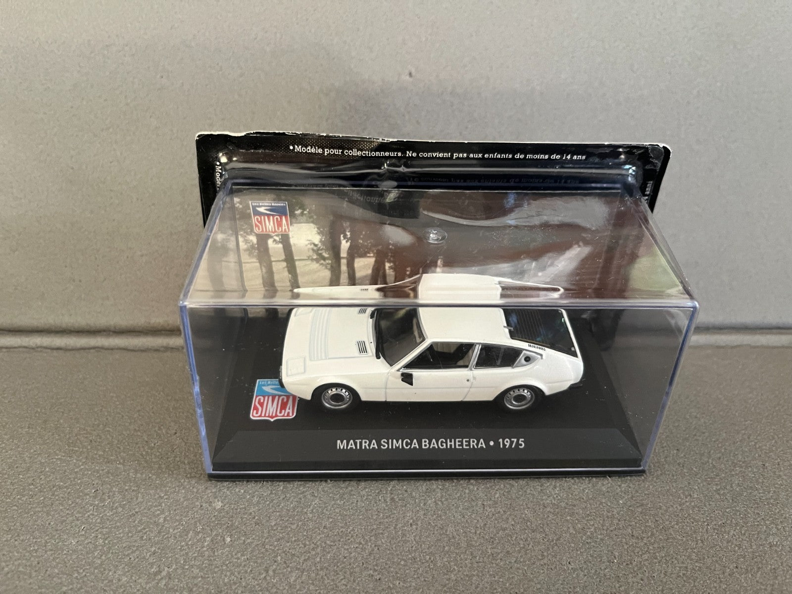 Voiture Miniature Matra Simca Bagheera 1975 Altaya au 1/43